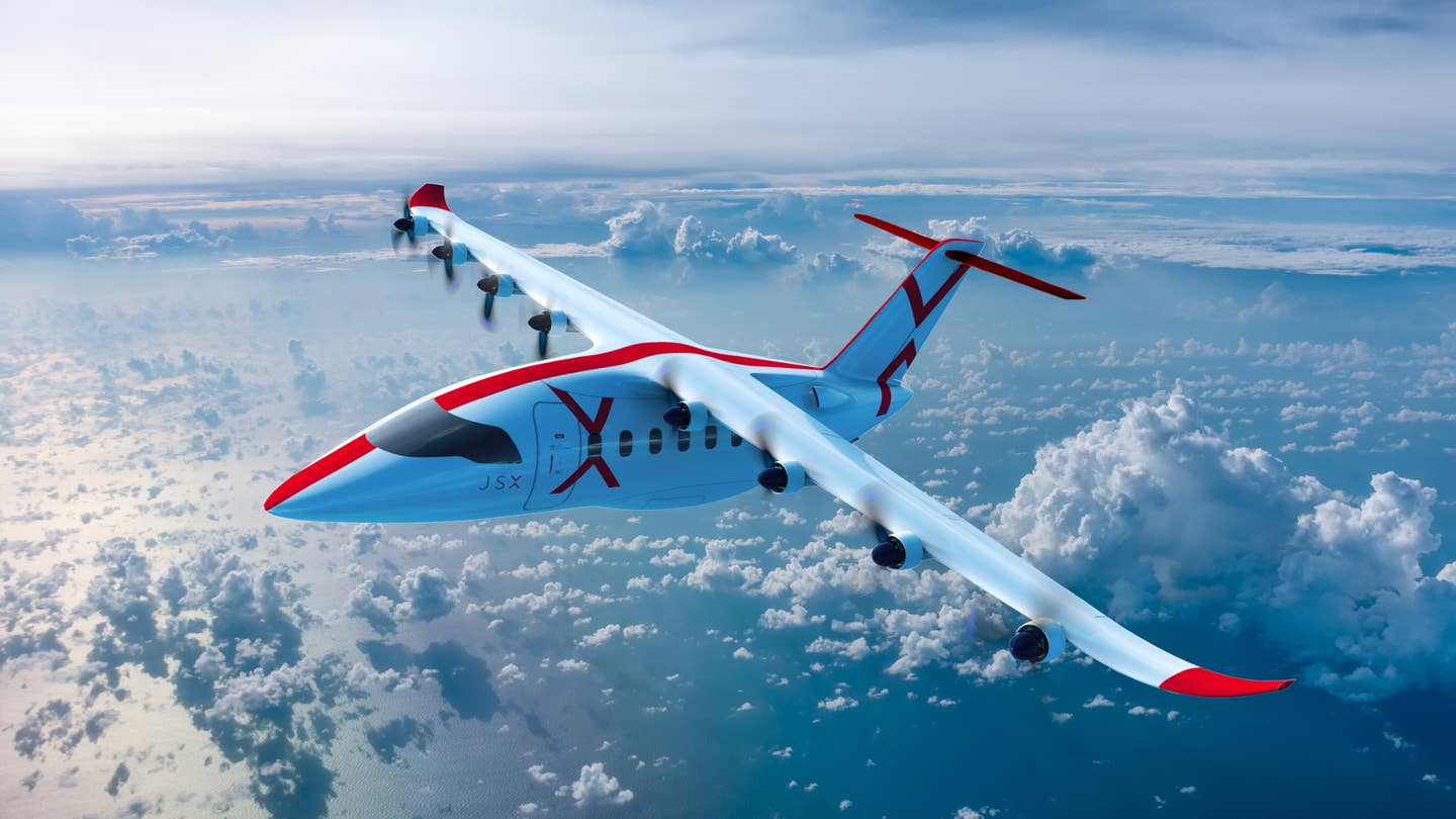 JSX hybrid electric aircraft